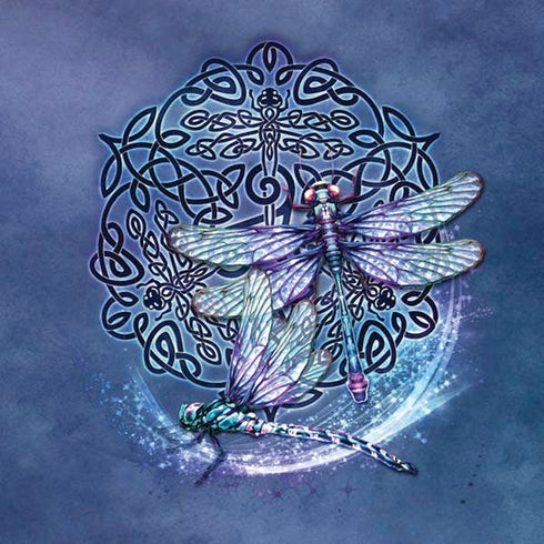 Brigid Ashwood Dragonfly Celtic Knot Moto E5 Play Skin